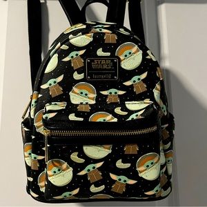 Disney Baby Yoda Loungefly Backpack